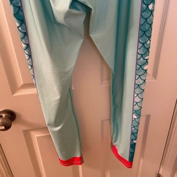 Run Disney runDisney Ariel The Little Mermaid Athletic Leggings Women's Size XL - Picture 10 of 12